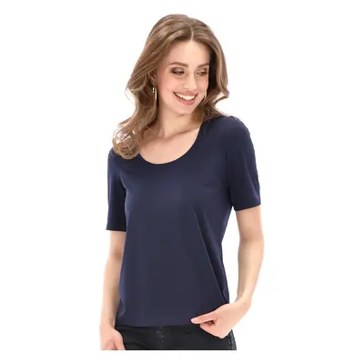 Potis & Verso Woman's T-Shirt Lora Navy Blue