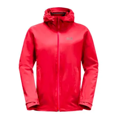 Dámská bunda Jack Wolfskin Pack & Go Shell Tulip Red