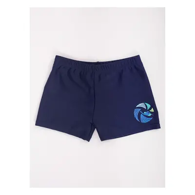 Yoclub Kids's Swimsuit LKS-0068C-A100 Navy Blue