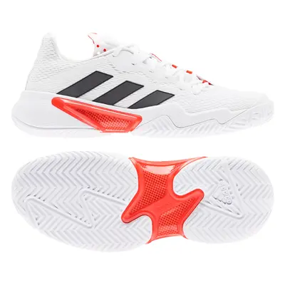 Dámská tenisová obuv adidas Barricade W White/Black/Red EUR 2/3