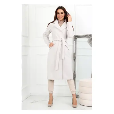 Dámský župan Merce Merce_Coat_Manuela_Light_Grey