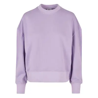 Dámský oversized Terry Crewneck lila