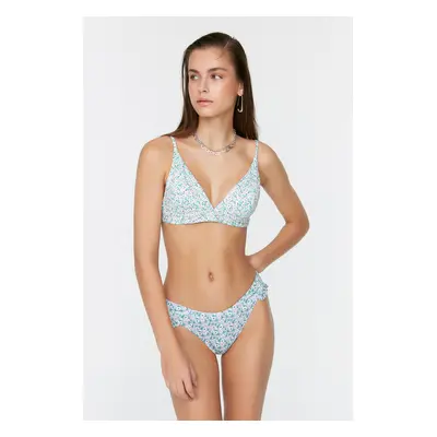 Bikiny spodní díl Trendyol Floral patterned