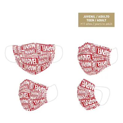 HYGIENIC MASK REUSABLE APPROVED MARVEL