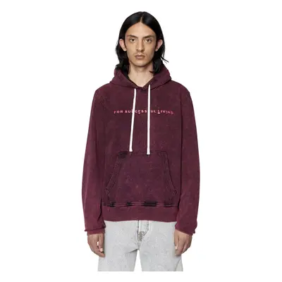 Diesel Sweatshirt - S-GINN-HOOD-E1 SWEAT-SHIRT purple