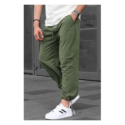 Madmext Men's Khaki Regular Fit Parachute Trousers