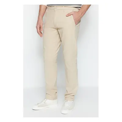 Trendyol Stone Regular Fit Chino Gabardénové Kalhoty