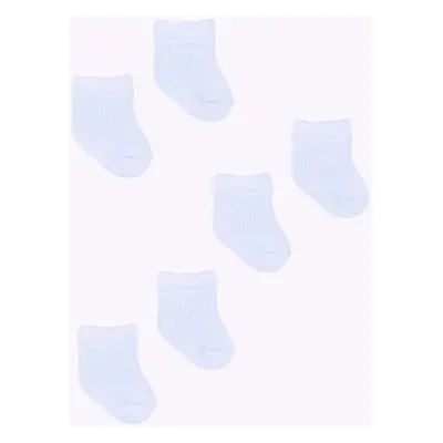 Yoclub Unisex's Baby Turn Cuff Cotton Socks 3-pack SKA-0009U-0100