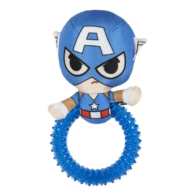 DOG TEETHERS AVENGERS CAPITAN AMERICA