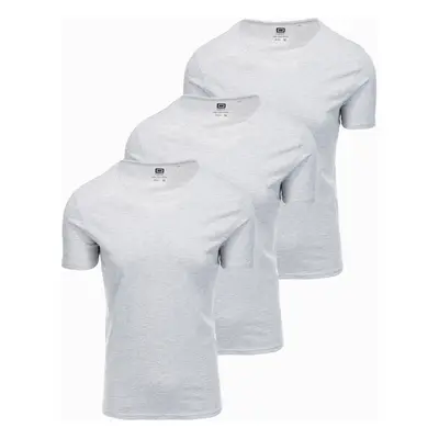 Ombre BASIC 3-pack cotton t-shirt set