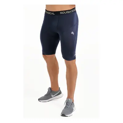 Rough Radical Man's Shorts Tight Shorts Navy Blue