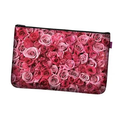 Bertoni Unisex's Pocket Cosmetic Bag Valentine Roses