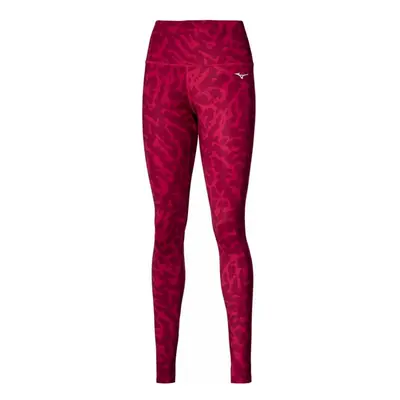 Dámské kalhoty Mizuno Printed Tight /Persian Red