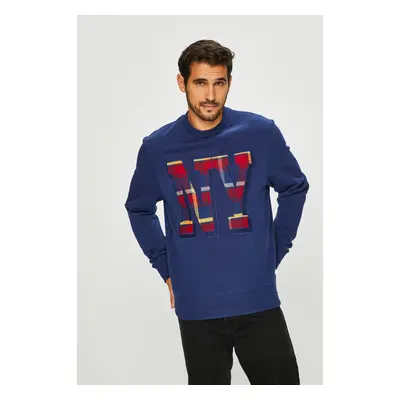 Tommy Hilfiger Sweatshirt - RELAXED HEAVY BRANDED SWEATSHIRT blue