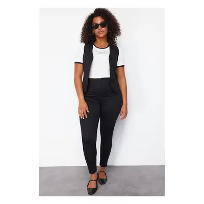 Trendyol Curve Black Tights Look Extra Flexible Skinny Jeans