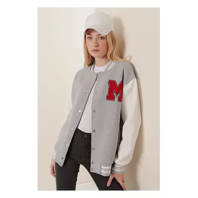 Bigdart College Jacket - Gray