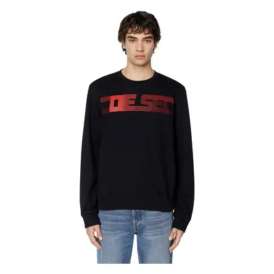 Diesel Sweatshirt - S-GINN-E3 SWEAT-SHIRT black