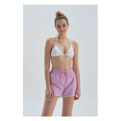 Dagi Swim Shorts - Purple - Plain