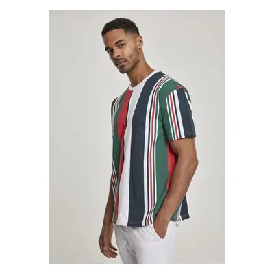 Heavy Oversized Big AOP Stripe Tee wht/nvy