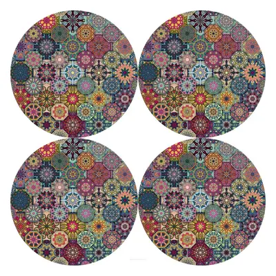 Bertoni Home Unisex's Thick Round Table Pads Set Valencia