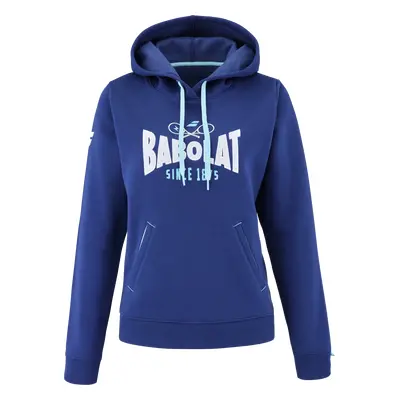 Dámská mikina Babolat Exercise Hood Sweat Women Estate Blue