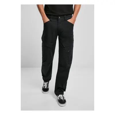 Adven Slim Fit Cargo Pants černé