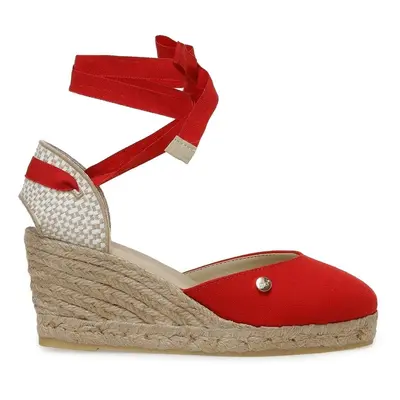 Dámské espadrilky İNCİ INCI BERTA 3FX RED