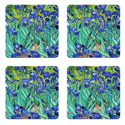 Bertoni Home Unisex's Table Pads Set Irises