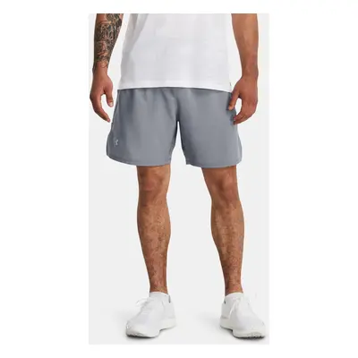 Under Armour Kraťasy LAUNCH ELITE 2in1 7'' SHORT-GRY - Pánské