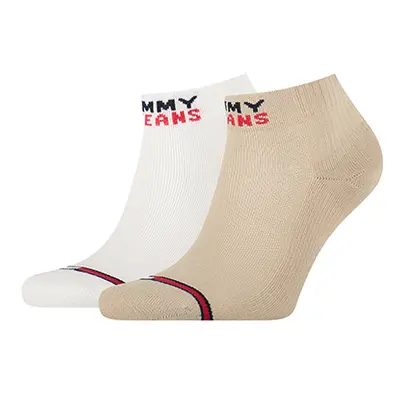 Tommy Jeans Socks - TH UNI TJ QUARTER 2P multicolor