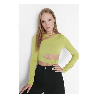 Dámský Crop Top Trendyol Cut-Out