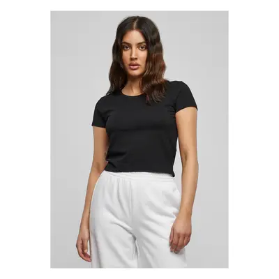 Dámský strečový dres Cropped Tee černé