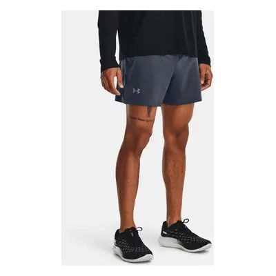 Under Armour Kraťasy LAUNCH ELITE 5'' SHORT-GRY - Pánské