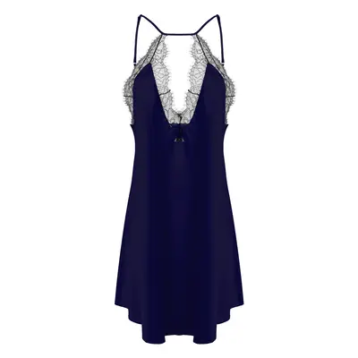 DKaren Woman's Slip Tifany Navy Blue