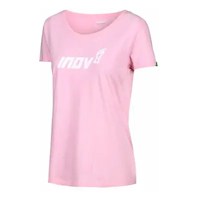 Dámské tričko Inov-8 Cotton Tee "Inov-8" Pink