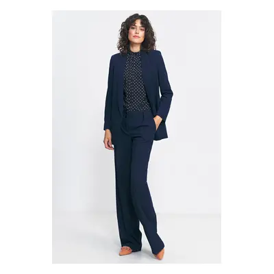 Nife Woman's Blazer Z51 Navy Blue