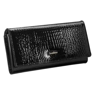 Semiline Woman's RFID Leather Wallet P8228-0