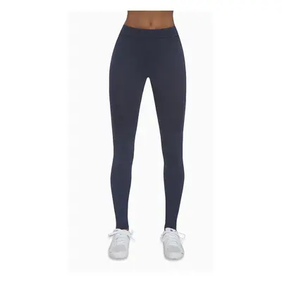 Bas Bleu IMAGIN sports leggings with decorative mesh stripes