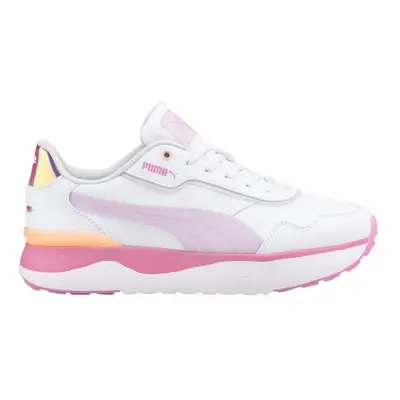 Růžovo-bílé dámské tenisky Puma R78 Voyage Candy - Dámské