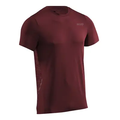 Pánské tričko CEP Round Neck SS Dark Red