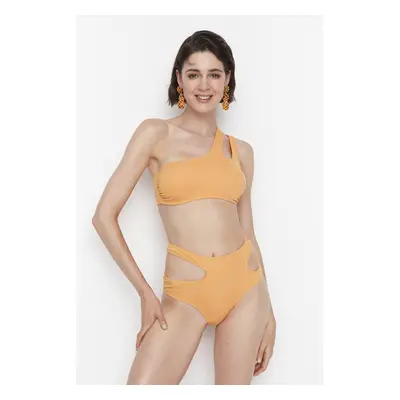 Trendyol Bikini Bottom - Orange - Plain