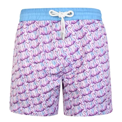 THOMAS ROYALL Flamingo Swim Shorts