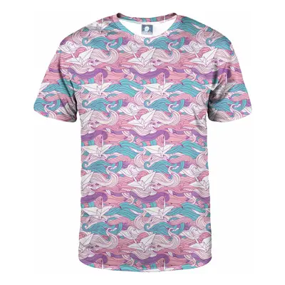 Aloha From Deer Unisex's Origami Waves T-Shirt TSH AFD930