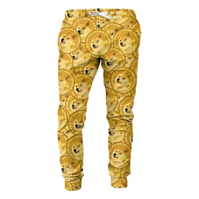 Mr. GUGU & Miss GO Unisex's Doge Wow Sweatpants Swpn-Pc2178