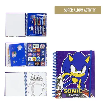 SUPER ACTIVITY ALBUM COLOREABLE SONIC PRIME