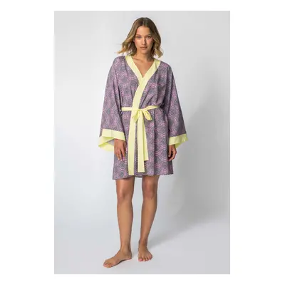 LaLupa Woman's Cover Up Kimono LA107