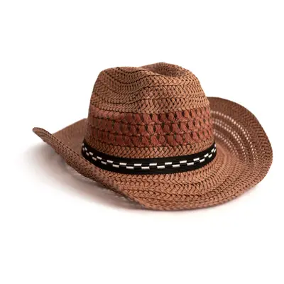 Art Of Polo Unisex's Hat cz20158-6 Light Brown/Brown