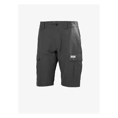 Tmavě šedé pánské outdoorové kraťasy HELLY HANSEN HH Quick-Dry Cargo - Pánské