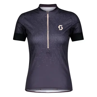 Dámský cyklistický dres Scott Endurance S/Sl Dark Purple/Blush Pink