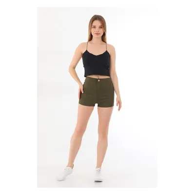 BİKELİFE Women's Slimming Mini Lycra Shorts